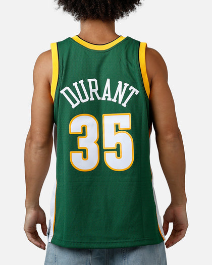 Mitchell & Ness Seattle SuperSonics Kevin Durant 2007 Road Swingman Jersey Green