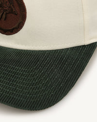 New Era Miami Dolphins 'Chrome White Green' Corduroy Visor 9FORTY A-Frame Snapback Chrome