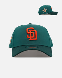 New Era San Diego Padres 'Citrus 2.0' 9FORTY A-Frame Snapback Dark Green/Orange