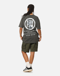 73Studio X Yu-Gi-Oh! Dark Magician Girl Card Heavyweight T-Shirt Black Wash