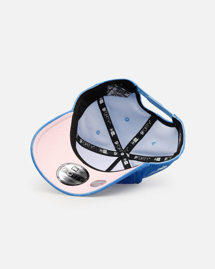 New Era Atlanta Braves 'Sky Velvet' 9FORTY A-Frame Snapback Sky Blue