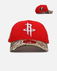New Era Houston Rockets 'Realtree Visor' 9FORTY A-Frame Snapback Official Team Color