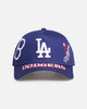 New Era Los Angeles Dodgers 'MLB All Over Logos' 9FORTY A-Frame Snapback Official Team Colour