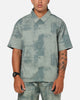 Saint Morta Solis Textured Button Up Shirt Petrol Green