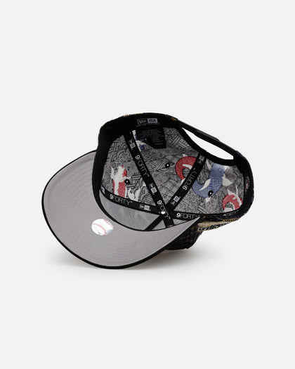 New Era Philadelphia Phillies 'Koi' 9FORTY A-Frame Snapback Black/Multi-Colored