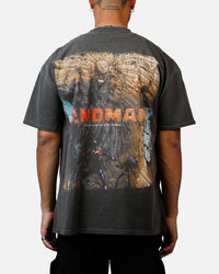 73Studio Marvel Sinister Six Sandman Heavyweight T-Shirt Black Wash