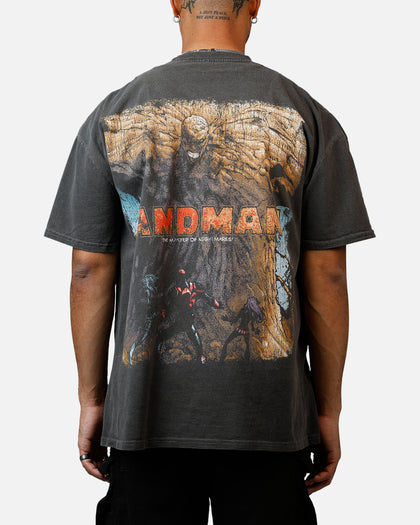 73Studio Marvel Sinister Six Sandman Heavyweight T-Shirt Black Wash