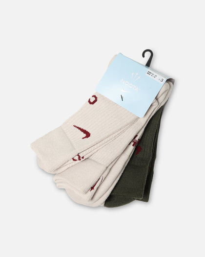 Nike Nocta Crew Socks 3 Pack Multi