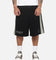 X-Large Pipe Cord Baggy 91 Shorts Black