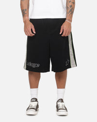 X-Large Pipe Cord Baggy 91 Shorts Black