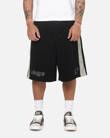X-Large Pipe Cord Baggy 91 Shorts Black