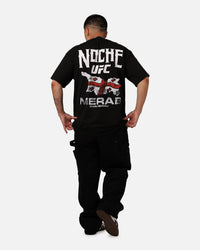 UFC By Culture Kings Merab Dvalishvili Noche T-Shirt Black Acidwash
