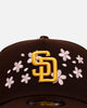 New Era San Diego Padres 'Cherry Blossoms' 9FORTY A-Frame Snapback Official Team Color