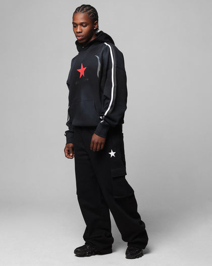 Loiter Trackstar Hoodie Washed Black