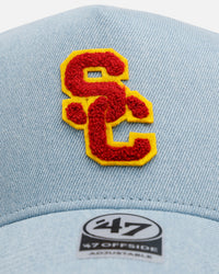 47 Brand USC Trojans 'Denim Chenille' 47 Offside Snapback Denim