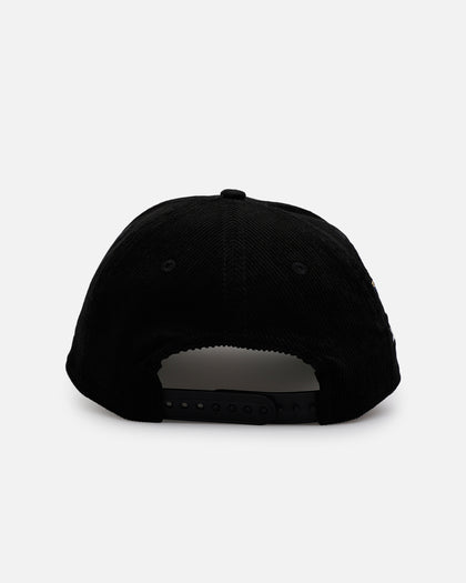 New Era Chicago Cubs 'Black Cord' 9FORTY A-Frame Corduroy Snapback Black