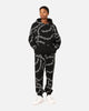 Saint Morta Chain Hoodie Black/Black