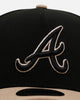 New Era Atlanta Braves 'Desert Nights' 9FORTY A-Frame Snapback Black/Camel