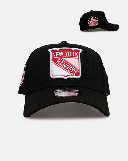 New Era New York Rangers 'Black And Pink' 9FORTY A-Frame Snapback Black/Pink