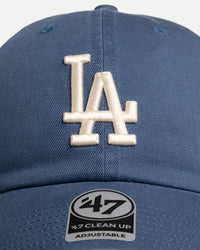 47 Brand Los Angeles Dodgers 'Timber Washed' 47 Clean Up Strapback Blue