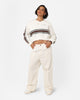 X-Girl Women's Panelled Sweat Top White