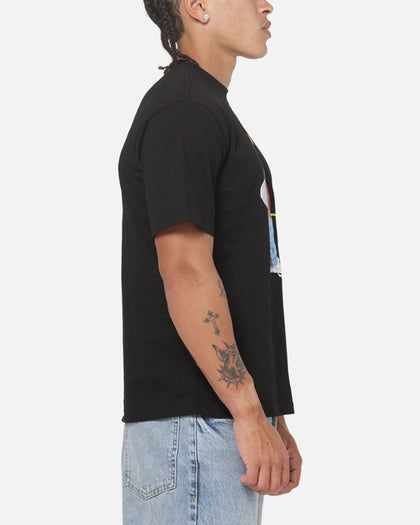 Market Trouble Making Bear T-Shirt Black