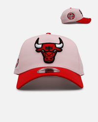 New Era Chicago Bulls 'Pink Crown' 9FORTY A-Frame Snapback Pink