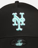 New Era New York Mets 'Black Aqua' 9FORTY A-Frame Snapback Black/Aqua
