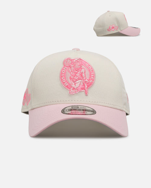 New Era Boston Celtics 'Lover's Club' 9FORTY A-Frame Snapback Chrome