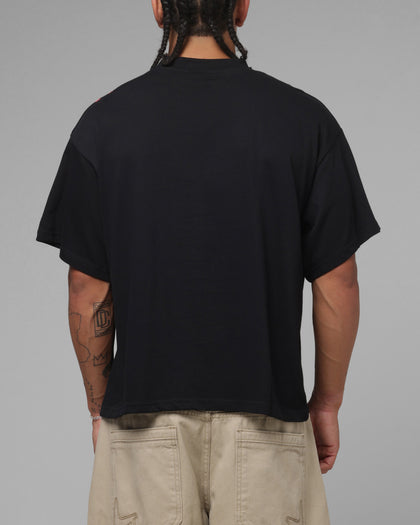 Loiter Script T-Shirt Black