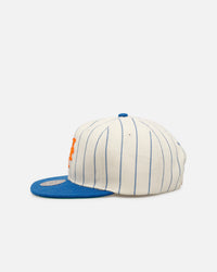 Mitchell & Ness New York Mets 'Vintage Baseball' Vintage Fit Strapback Off White