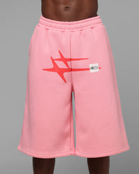 Loiter Hybrid Premium Shorts Pink