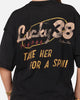 73Studio X Fallout: New Vegas Lucky 38 T-Shirt Black Acidwash