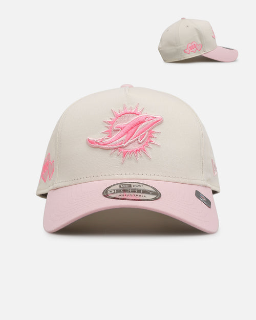 New Era Miami Dolphins 'Lover's Club' 9FORTY A-Frame Snapback Chrome
