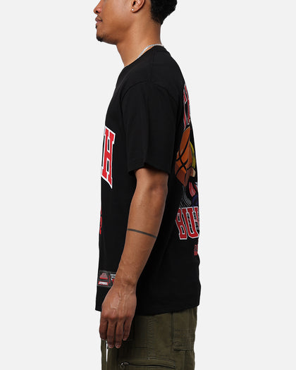 Hyperfly X My Hero Academia V NBA Chicago Bulls T-Shirt Black