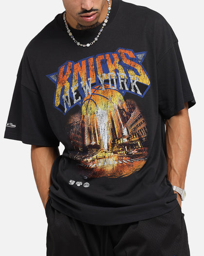 Mitchell & Ness New York Knicks The Garden T-Shirt Faded Black