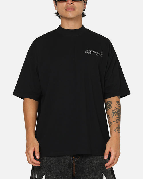 Ed Hardy Established 77 T-Shirt Black