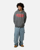 73Studio X Stranger Things Hawkins Heroes Hoodie Washed Charcoal