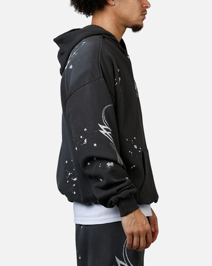 Von Dutch X Culture Kings CK Hoodie Washed Black