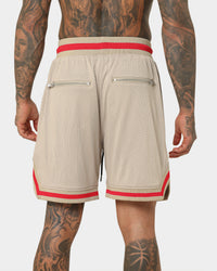Saint Morta Envogue All-Star Basketball Shorts Stone/Red