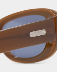Nuqe Jean Sunglasses Brown/Blue
