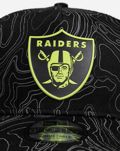 New Era Las Vegas Raiders 'Neon Ops' 9FORTY A-Frame Snapback Black
