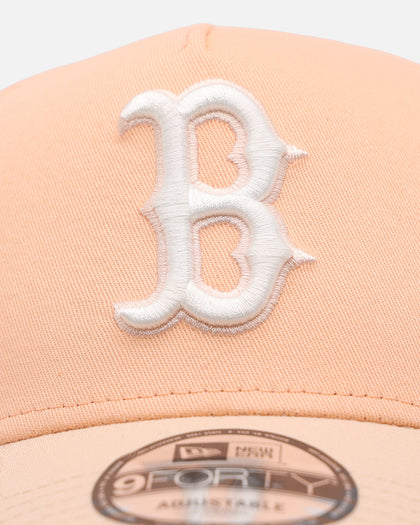 New Era Boston Red Sox 'Peaches' 9FORTY A-Frame Snapback Peach