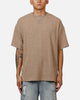 XXIII Rib Knit T-Shirt Tan Marle