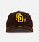 New Era San Diego Padres 'Team Color Hearts' 9FORTY A-Frame Snapback Official Team Color
