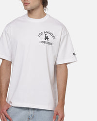 New Era Los Angeles Dodgers MLB Old School T-Shirt White