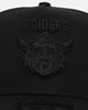 New Era Canberra Raiders 'Black On Black' 9FORTY A-Frame Snapback Black