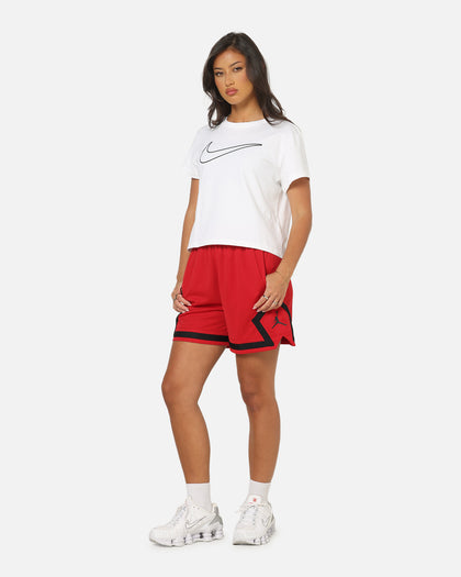 Jordan Women's 4" Diamond Shorts Gym Red/Black