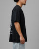 Loiter Chrome Spider T-Shirt Black Acidwash