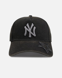 New Era New York Yankees "Star Visor" 9Forty A-Frame Snapback Black
